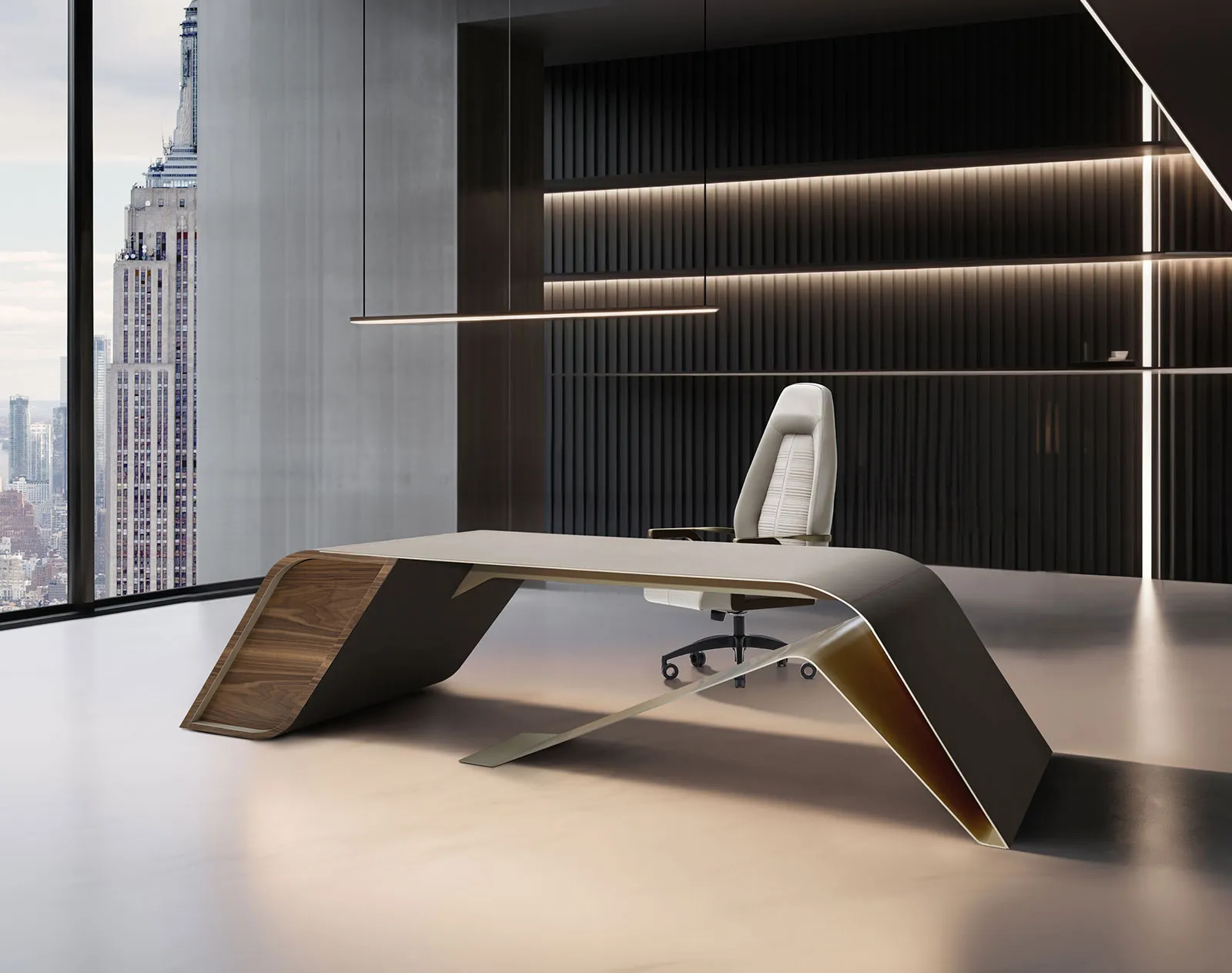 Scrivania direzionale con cassetti GP004/A by Formitalia